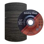 MinCHI257  25 Pack Grinding Wheel for Grinders, Aggressive Metal Grinding, 4.5 Inch x 1/4 Thick, Long-Lasting Performance